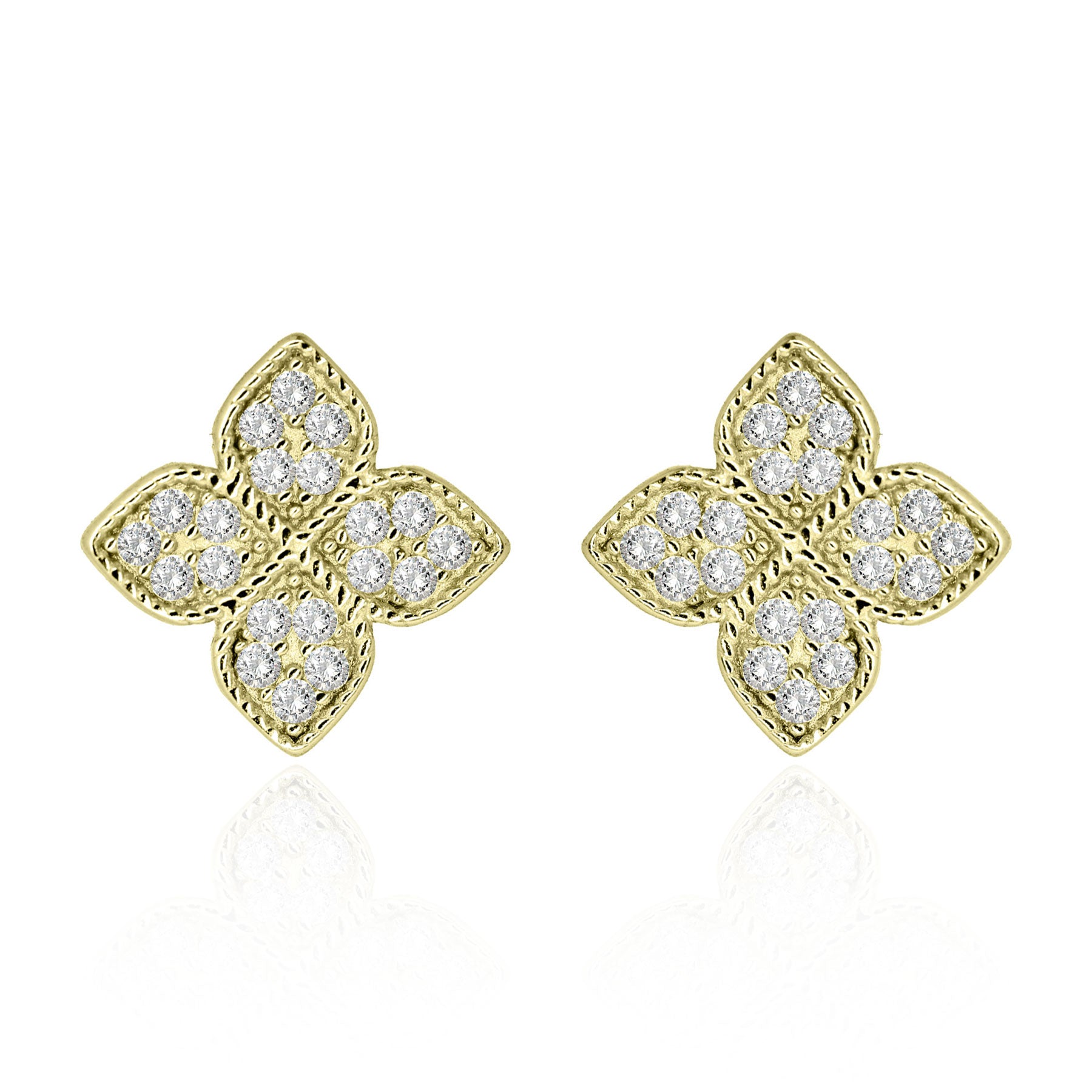 Silver earrings