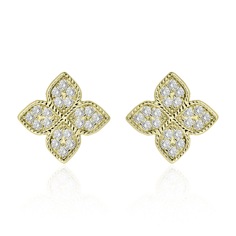 Silver earrings