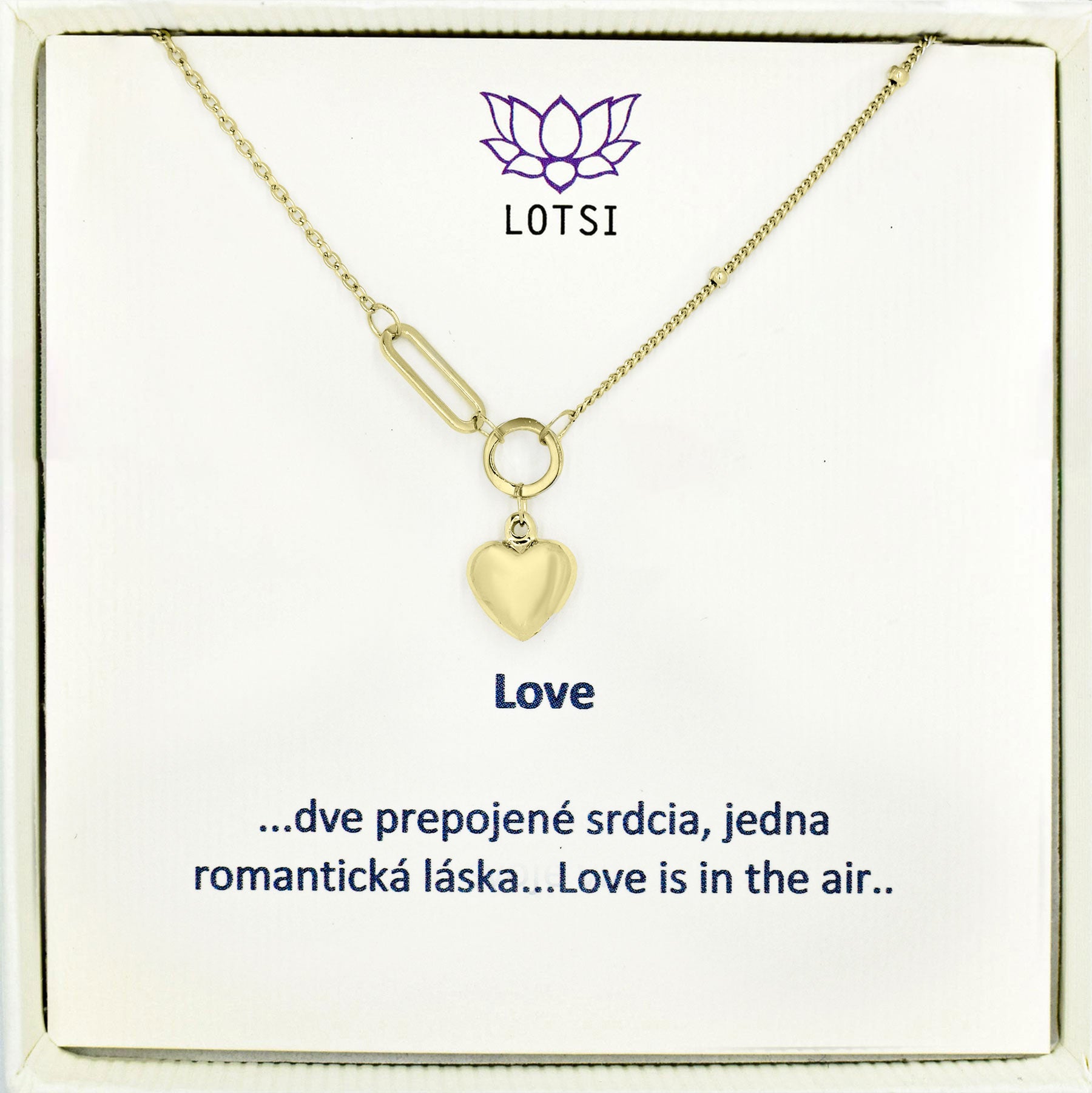 Silver Love chain