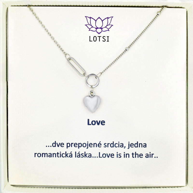 Silver Love chain