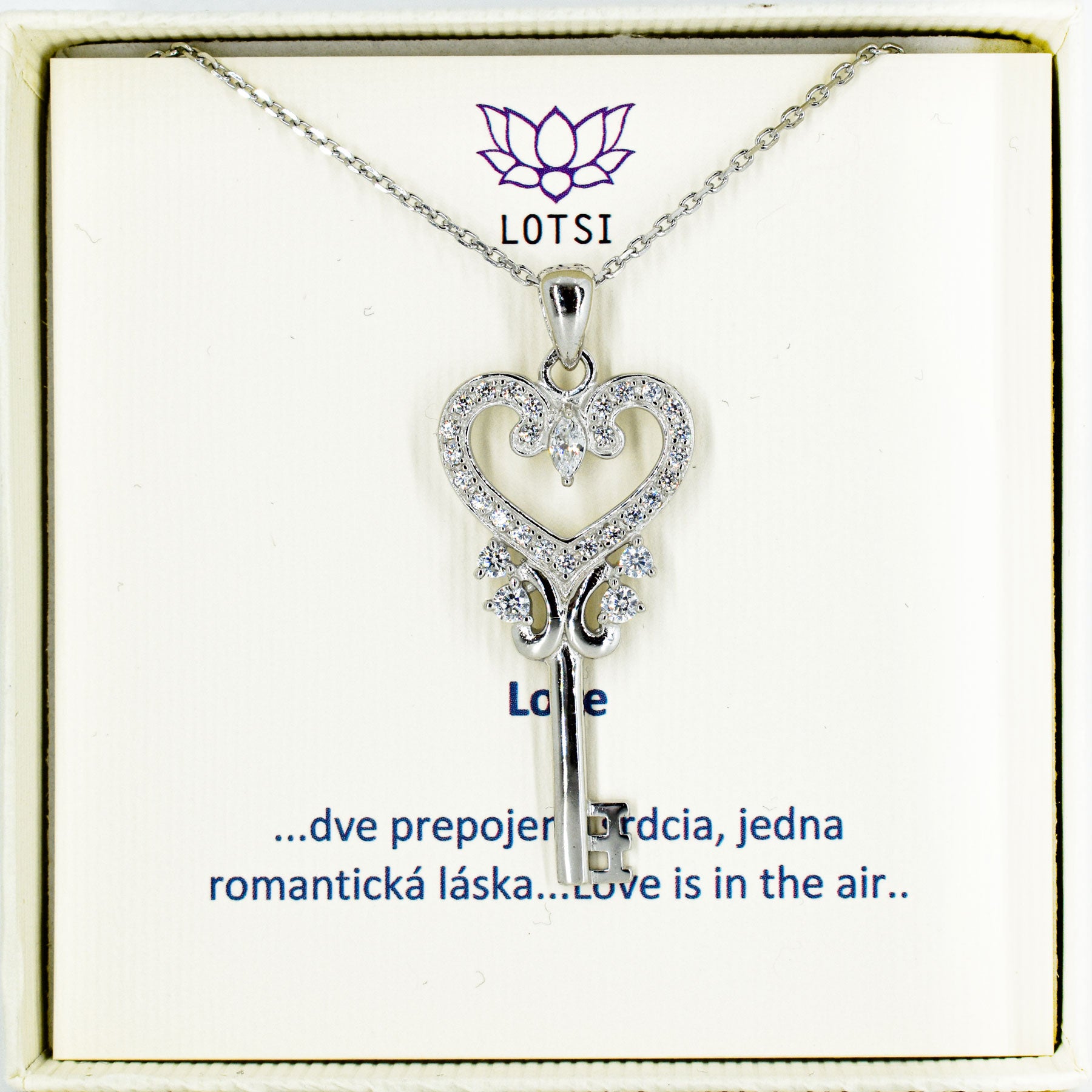 Silver Love chain