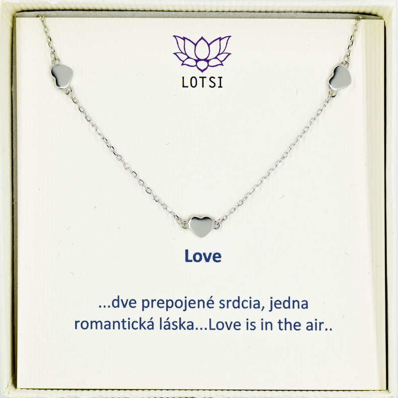 Silver Love chain
