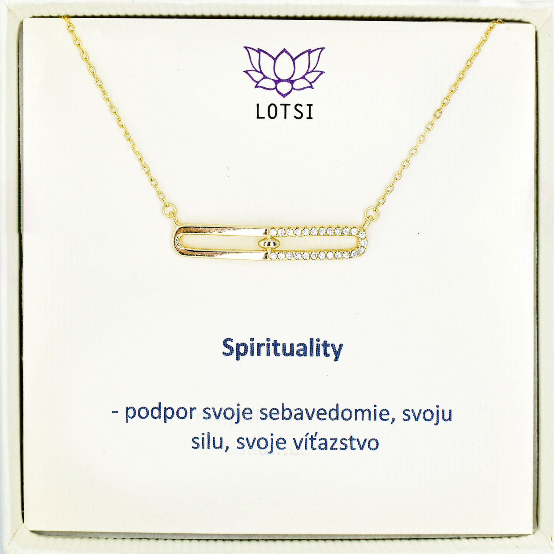 Spirituality Silver Chain