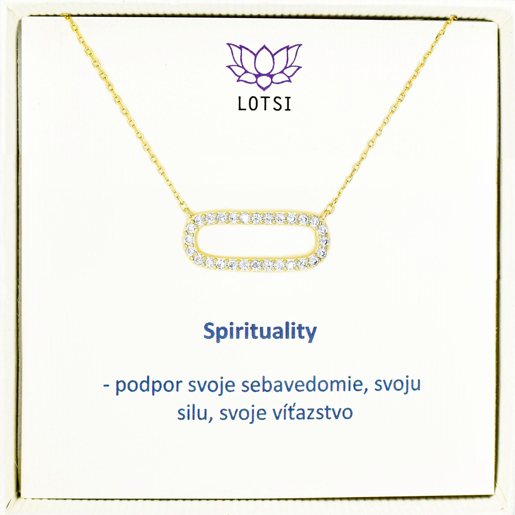 Spirituality Silver Chain