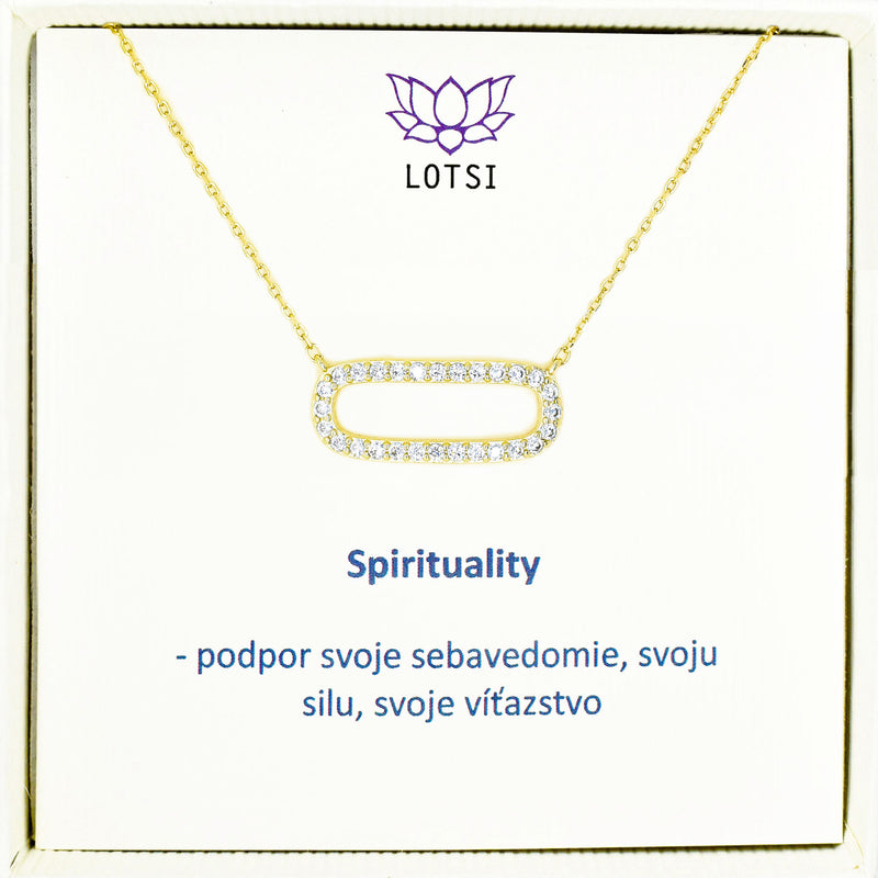 Spirituality Silver Chain