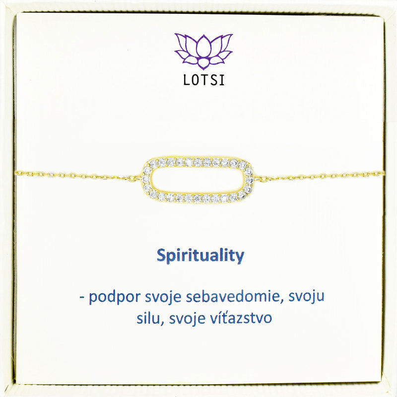 Silver Spirituality Bracelet