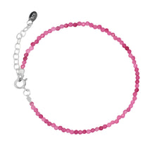 Silberarmband mit Halbedelstein