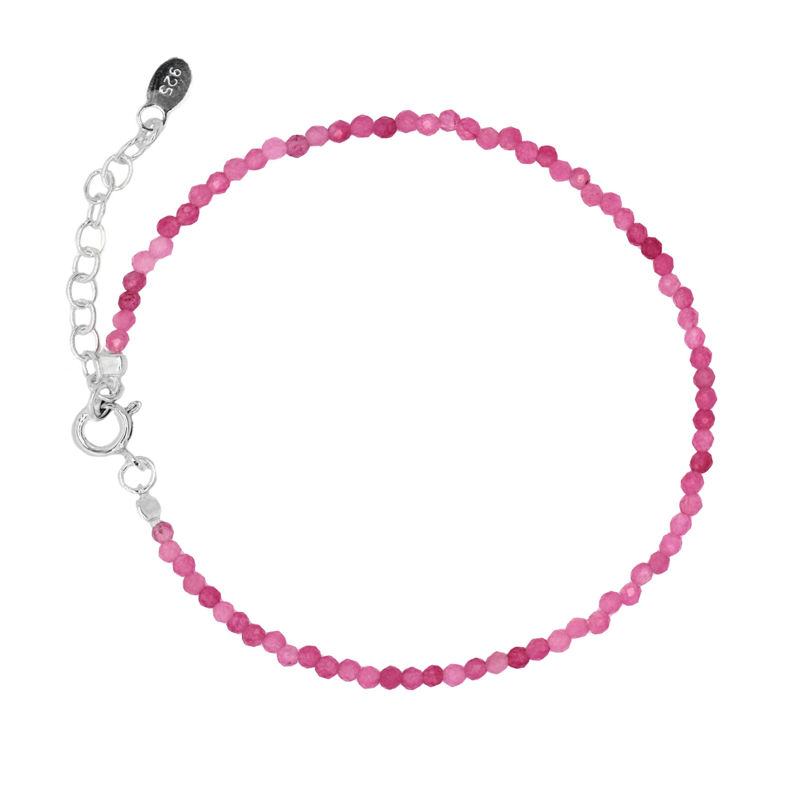 Silberarmband mit Halbedelstein