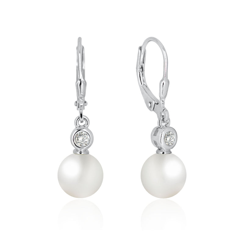 Silver earrings