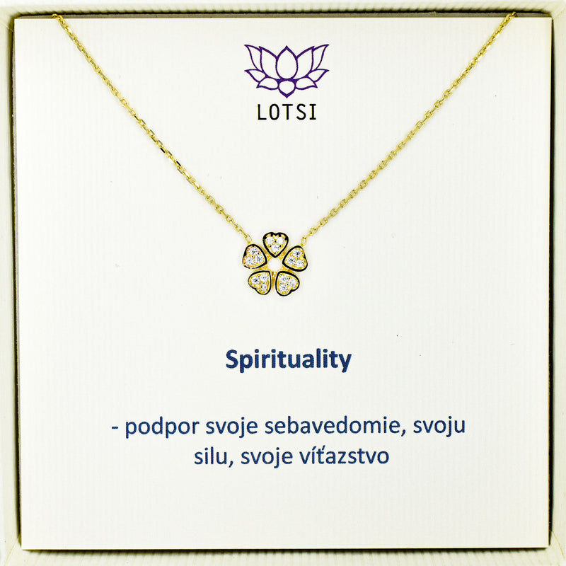 Spirituality gold chain