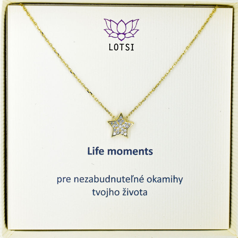 Life moments gold chain