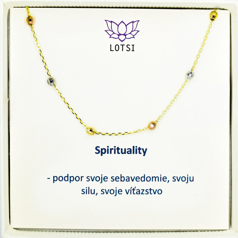 Spirituality gold chain