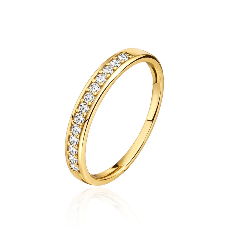Gold rings - pair
