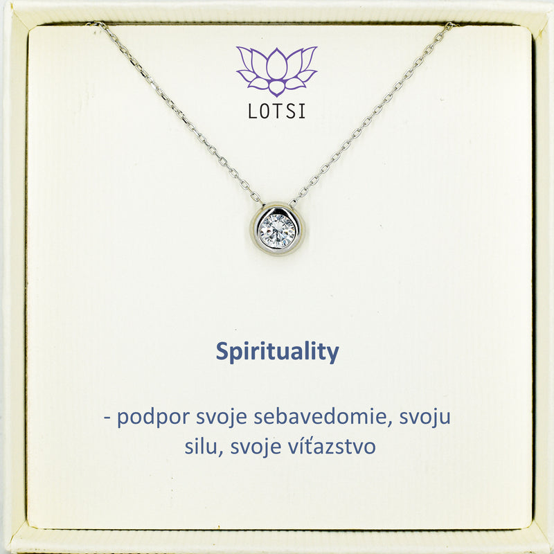 Strieborná retiazka Spirituality