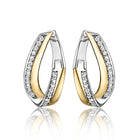 Silver earrings