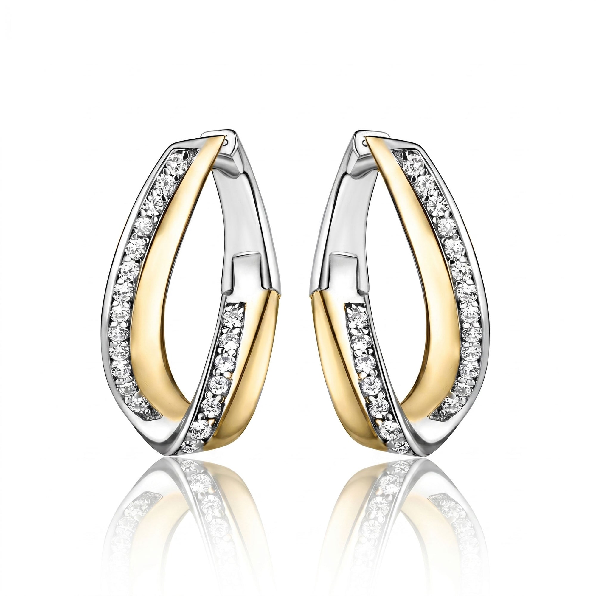 Silver earrings