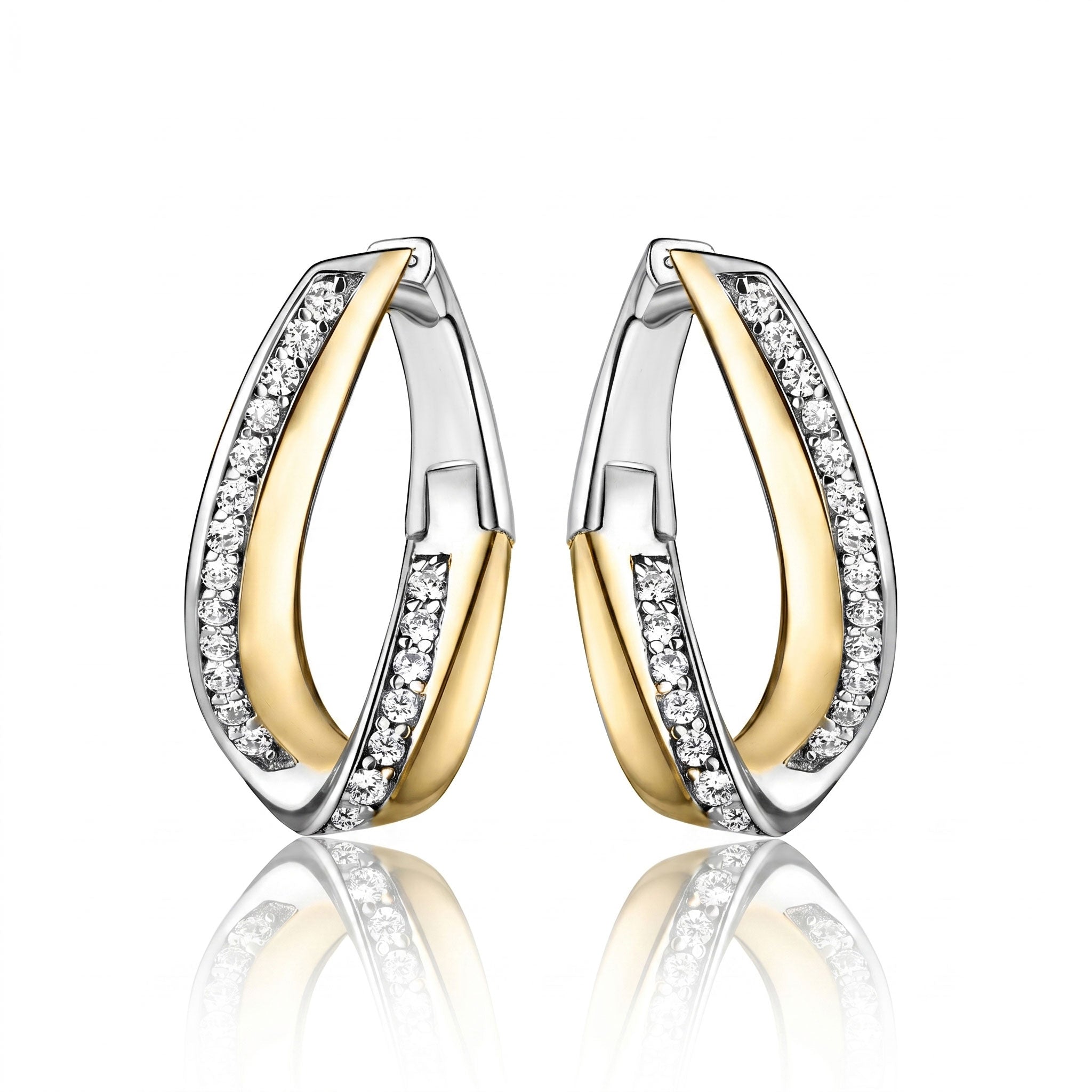 Silver earrings