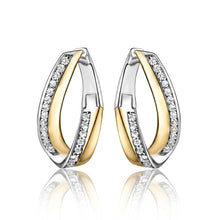 Silver earrings