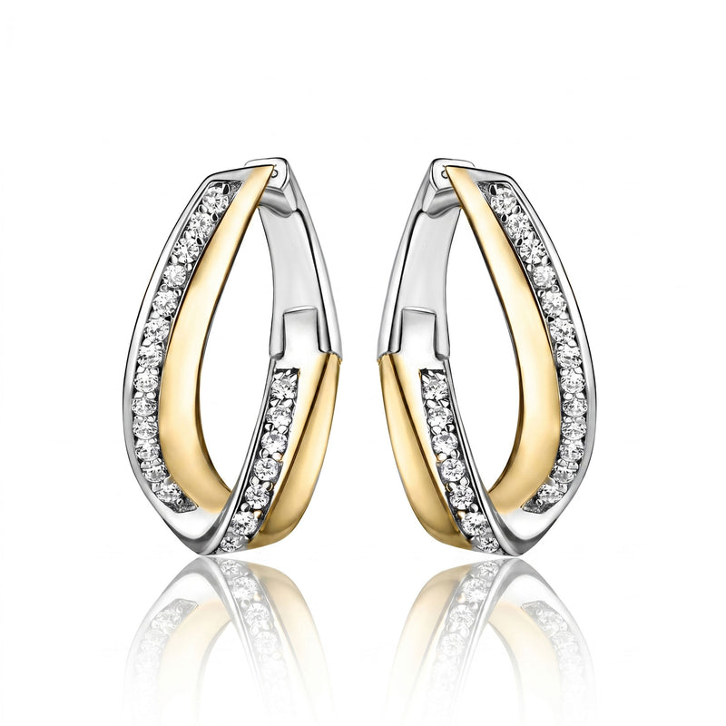 Silver earrings