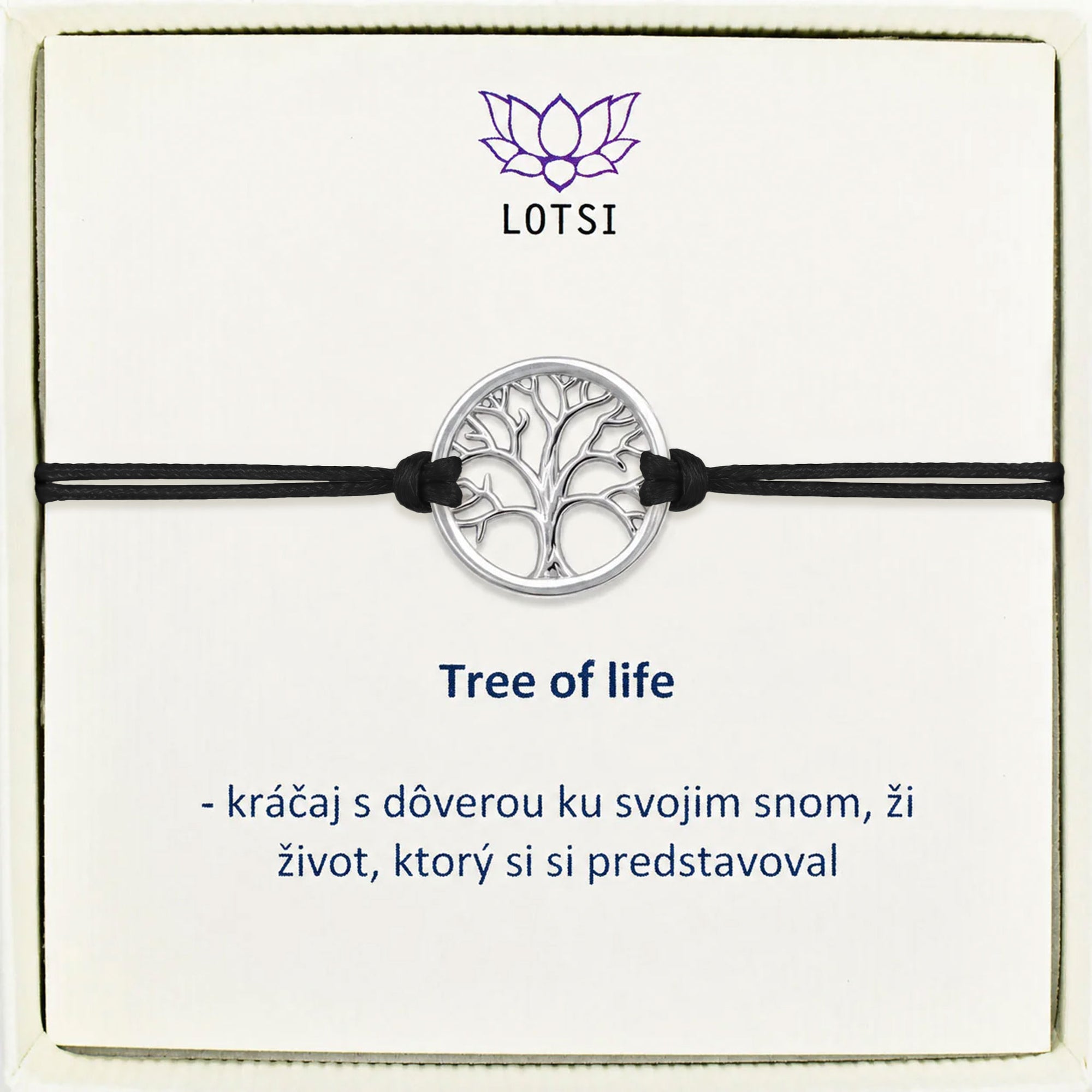 Silver bracelet Tree of life