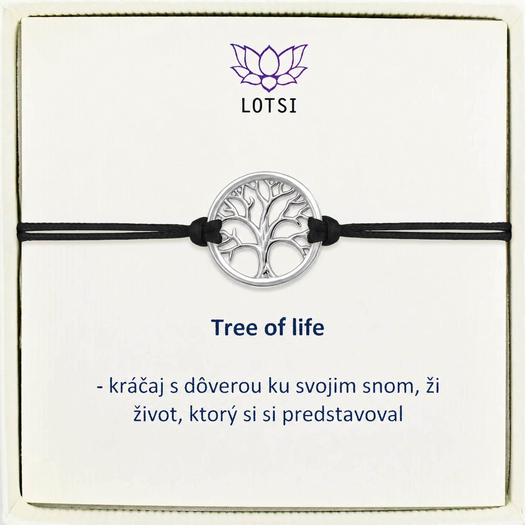 Silver bracelet Tree of life