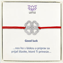 Silver bracelet Good luck