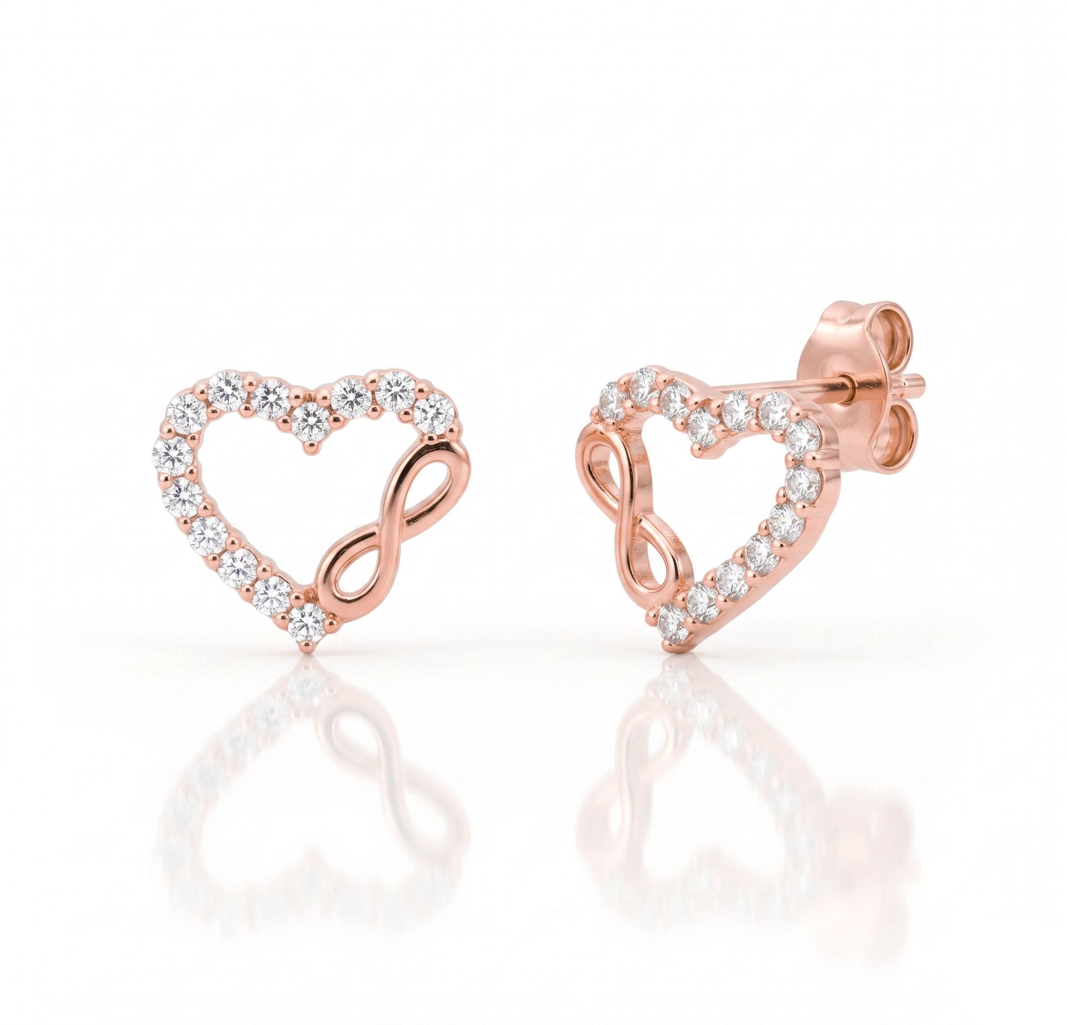 Silver earrings