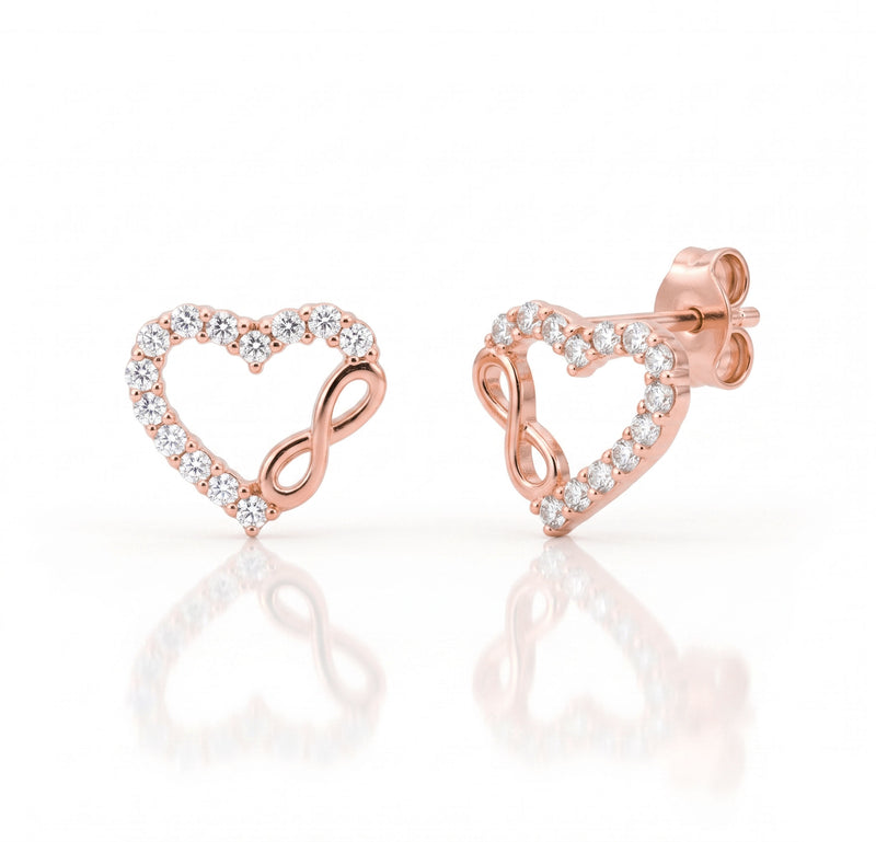 Silver earrings