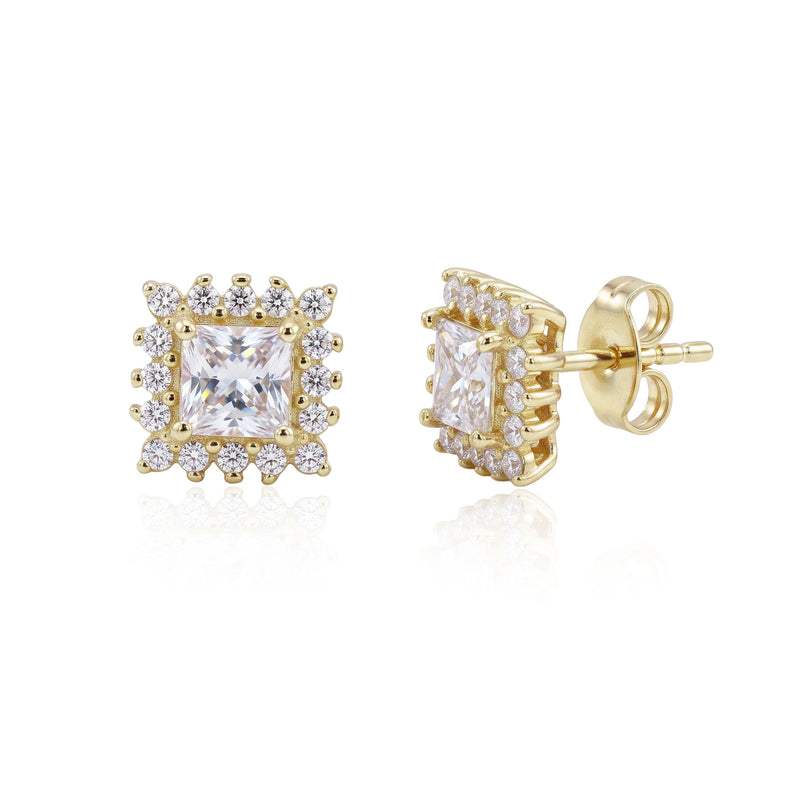 Silver earrings