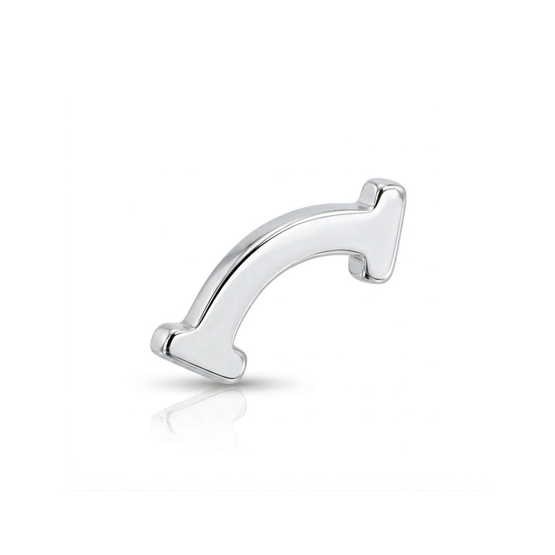 Silver earring