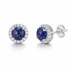 luxusne-strieborne-nausnice-s-polodrahokamom-lapis