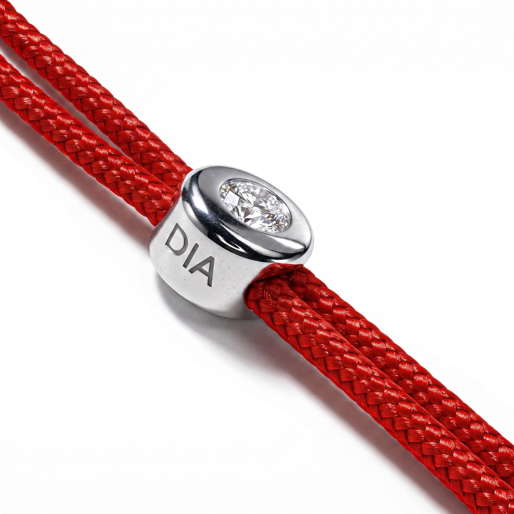 Spirituality Diamond Silver Bracelet