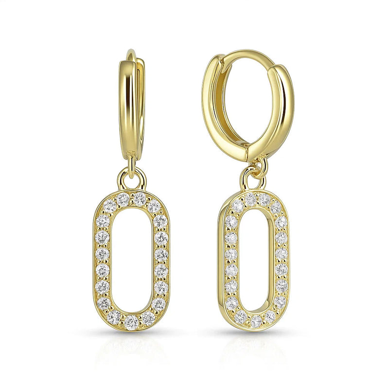 Silver earrings
