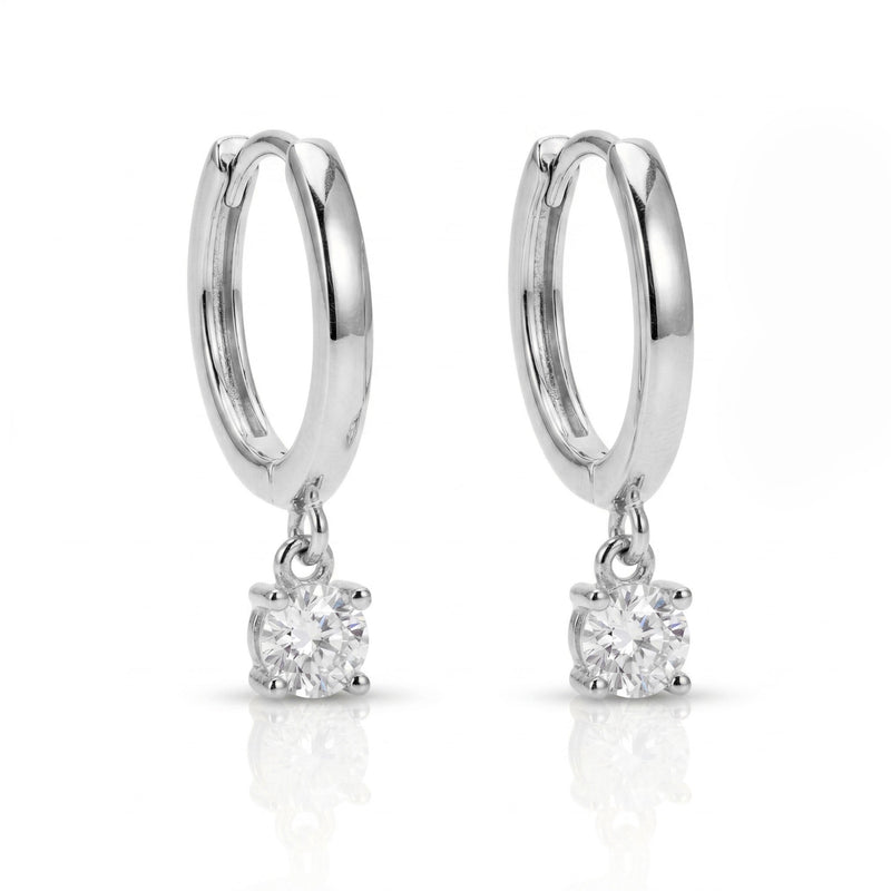 Silver earrings