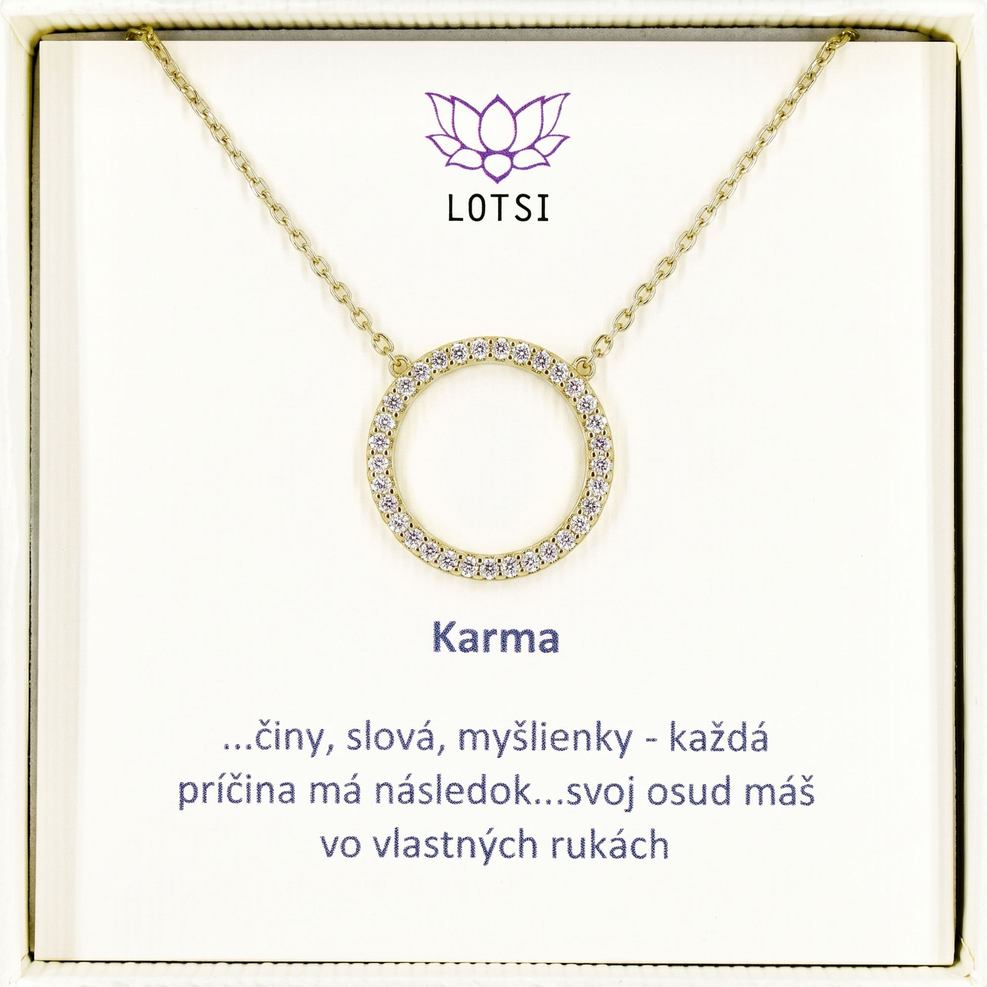 Silver chain Karma
