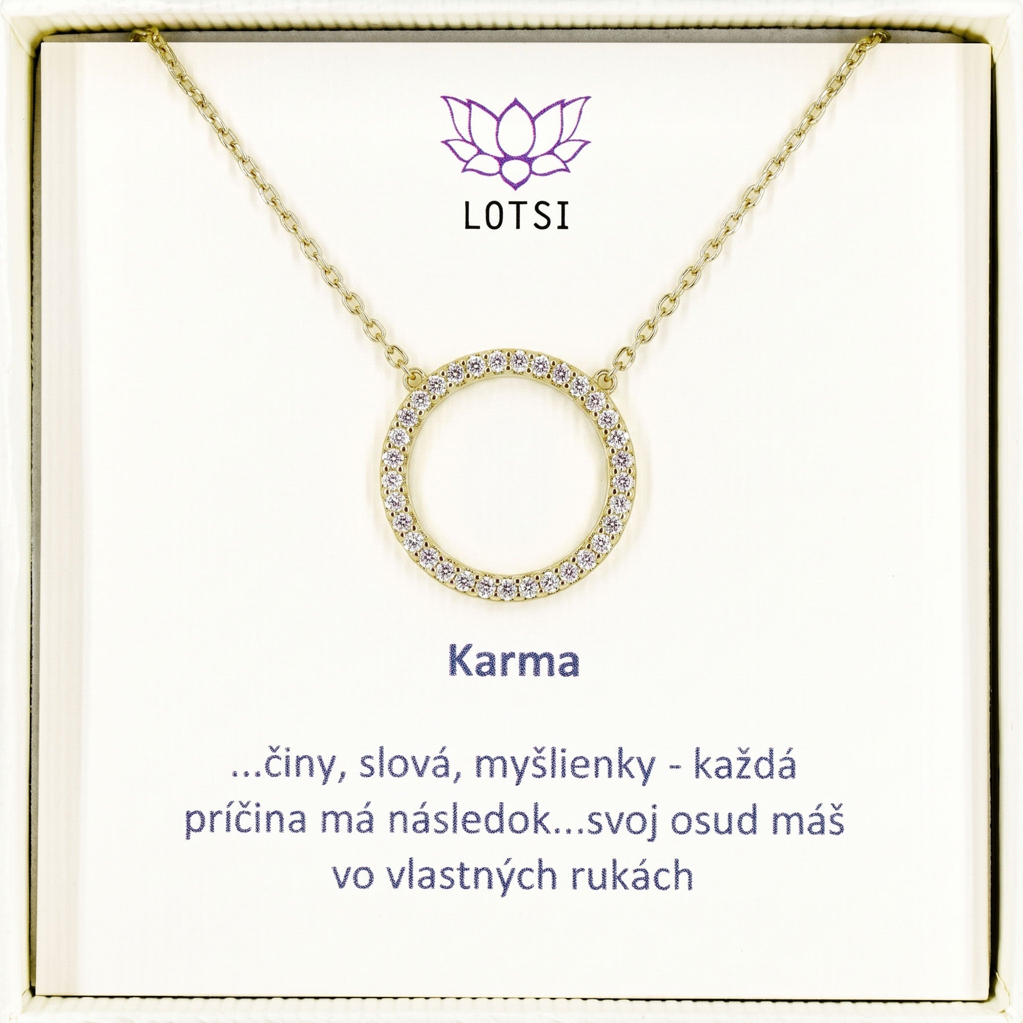 Silver chain Karma