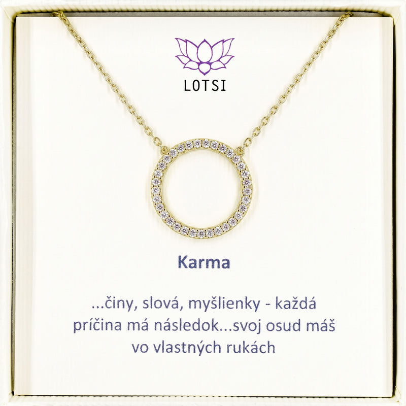 Silver chain Karma