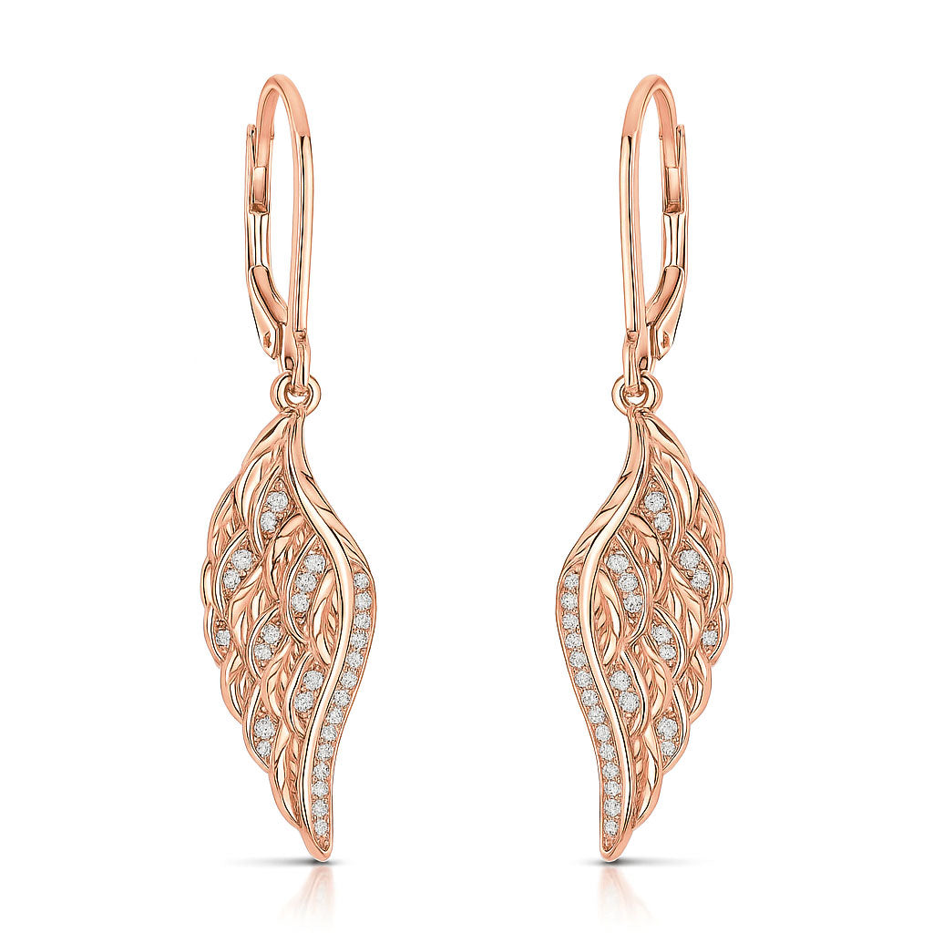 Silver earrings