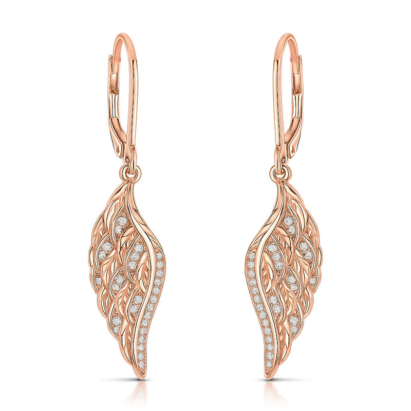 Silver earrings