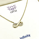 Infinity gold chain