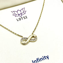 Infinity gold chain