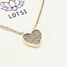 Gold chain Love gold