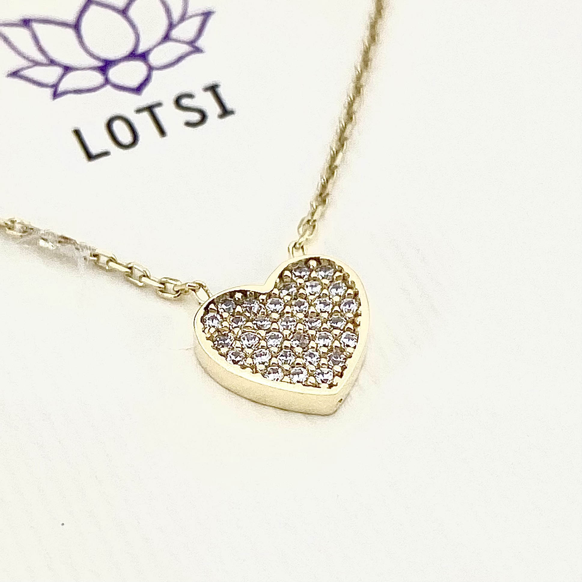 Gold chain Love gold