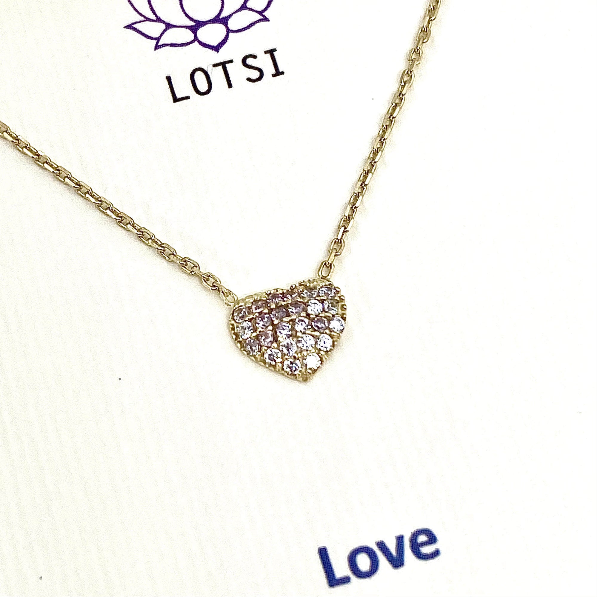 Gold chain Love gold