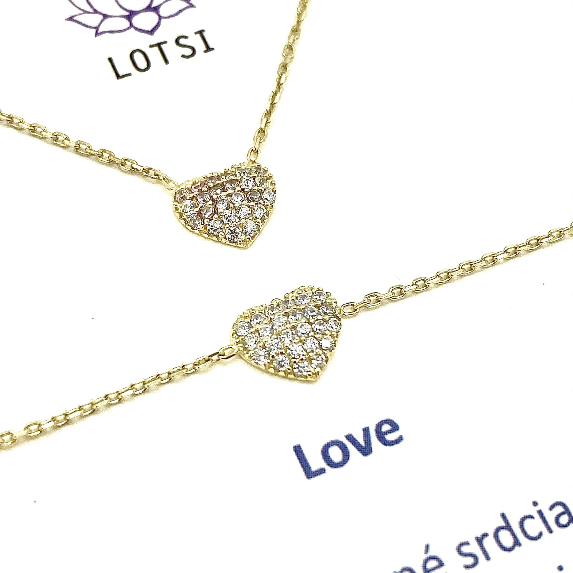 Gold set Love gold