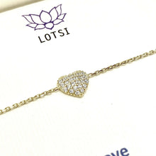 Gold bracelet Love gold