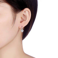 Silver earrings