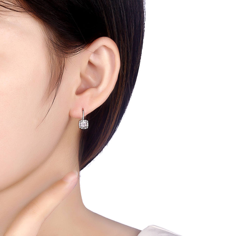 Silver earrings