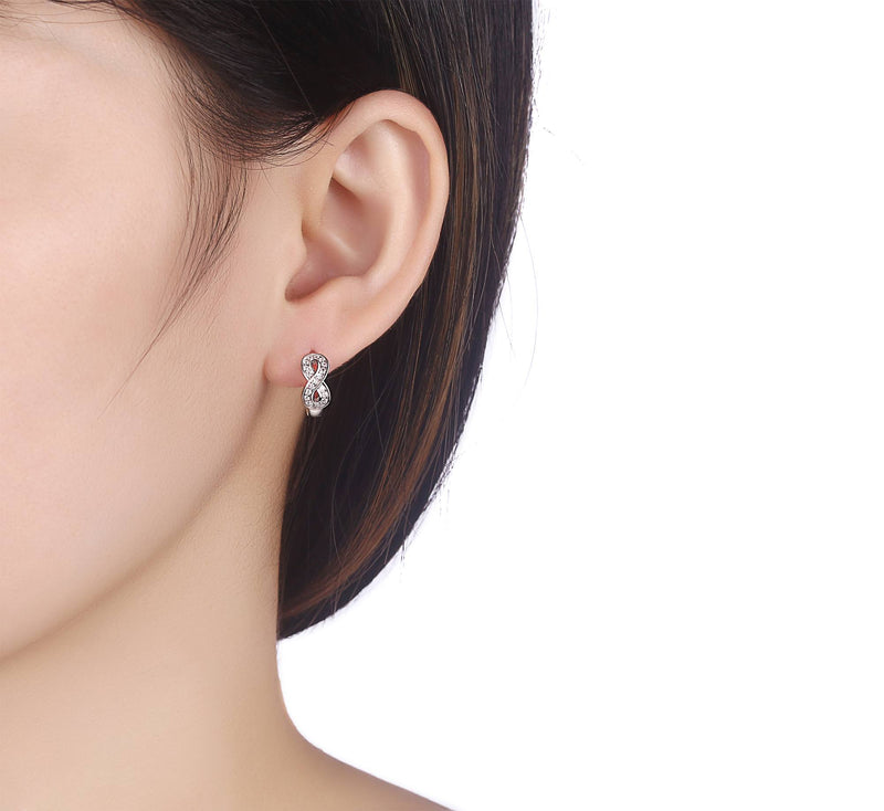Silver earrings