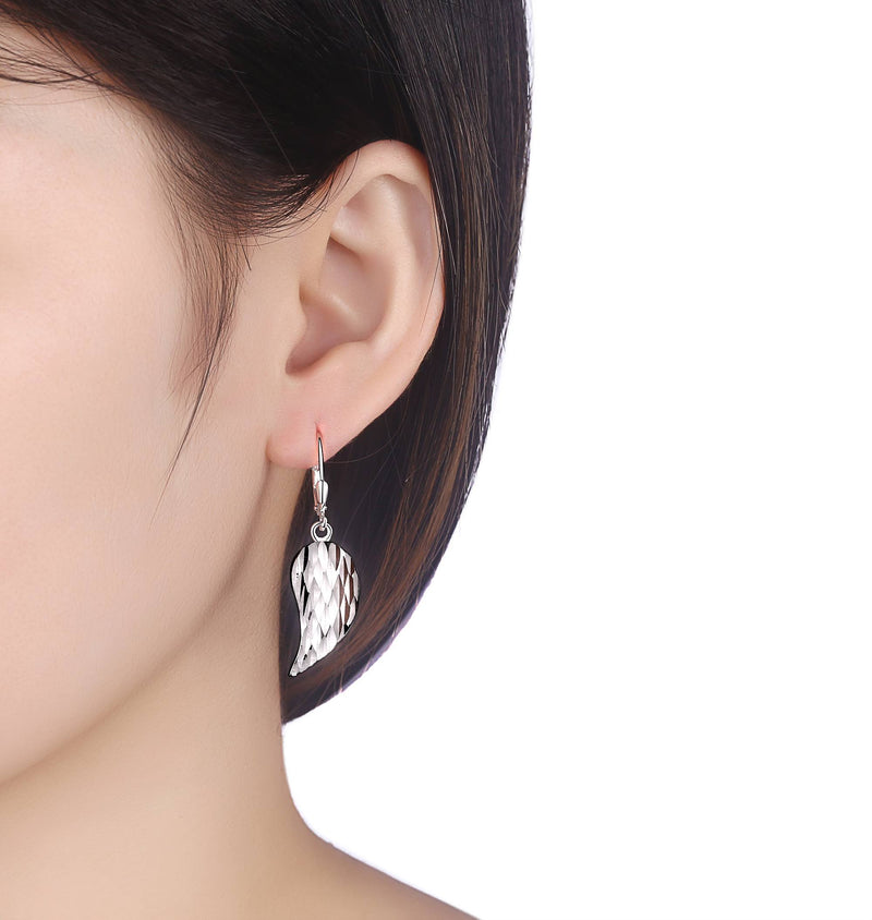 Silver earrings